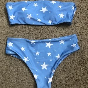 shein star bikini set
